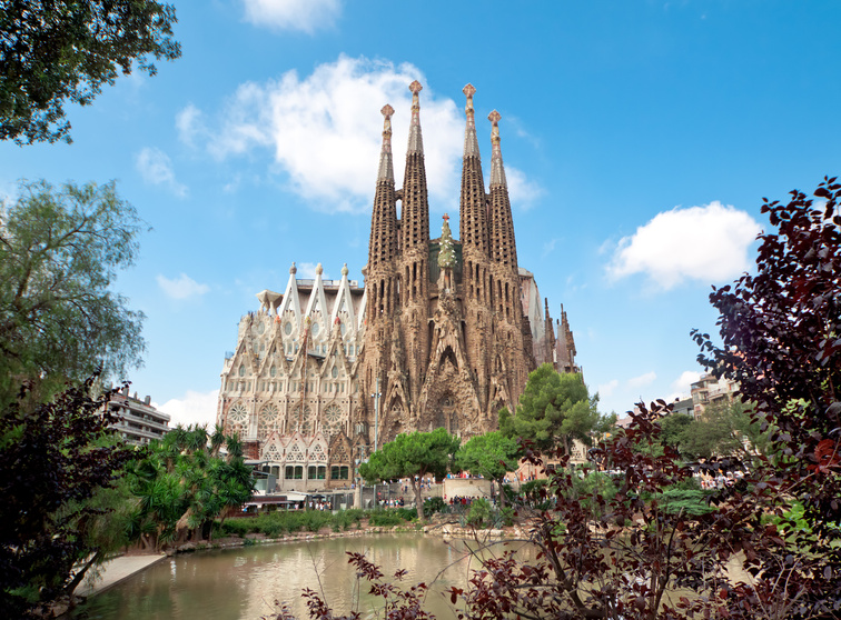 Sagrada Familia Temple in Barcelona